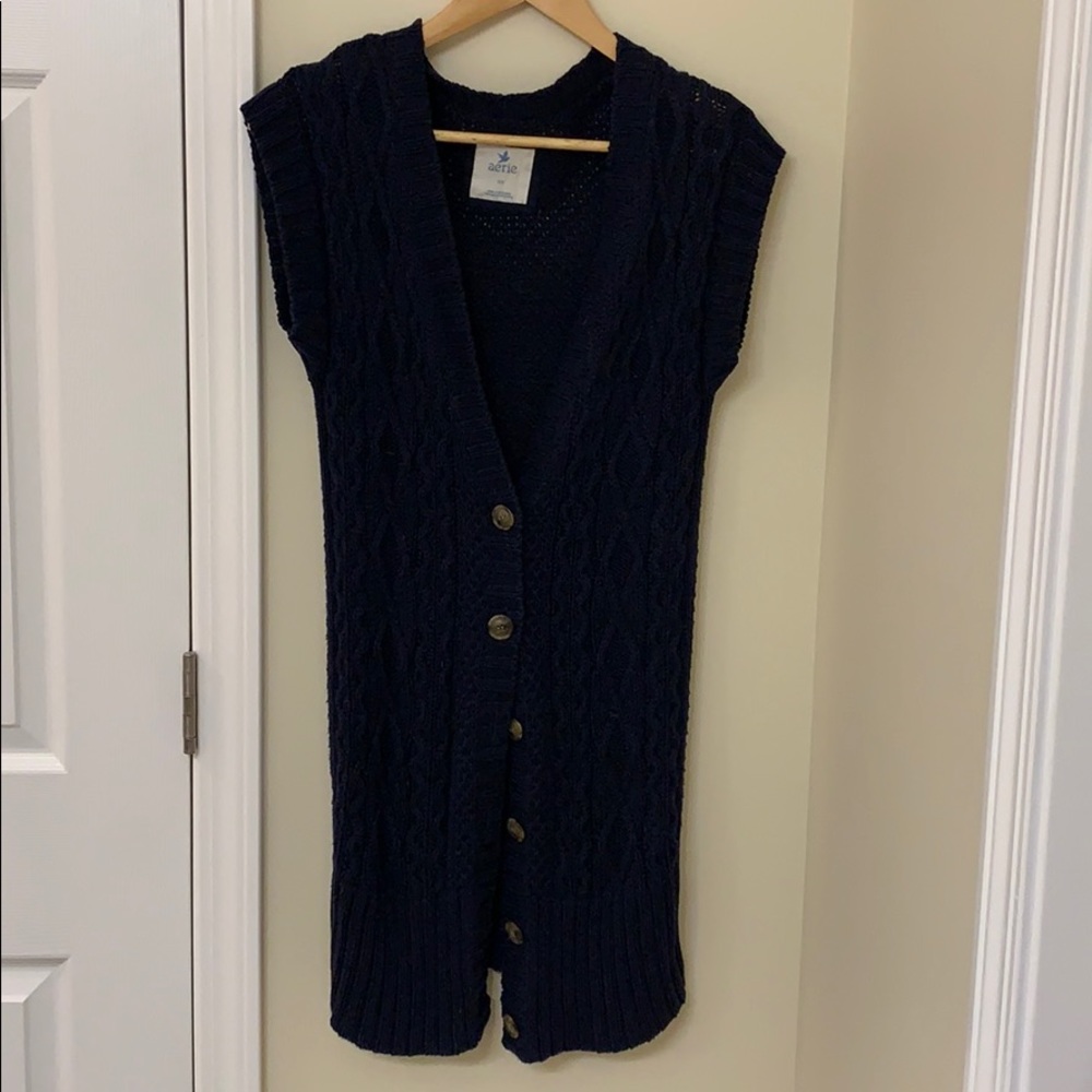 Knit cardigan